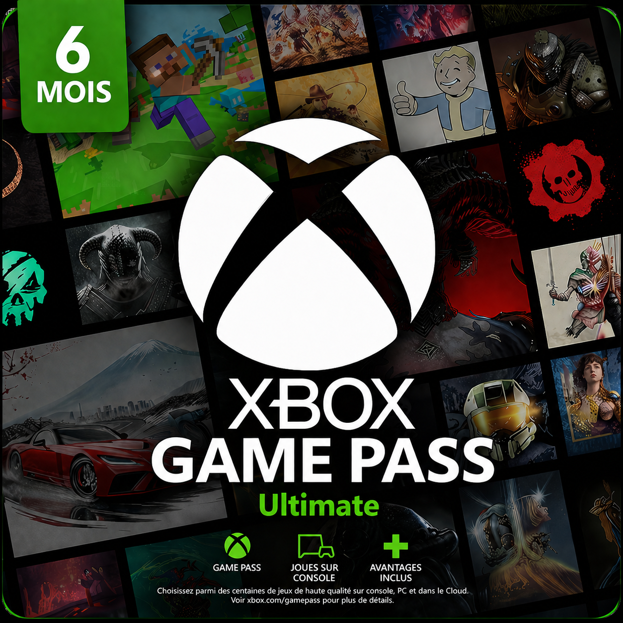 Xbox Game Pass Ultimate 6 Months