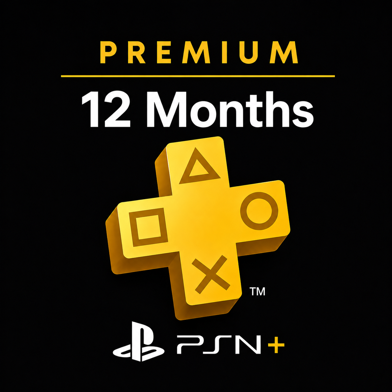 PSN Plus Premium 12 Mois