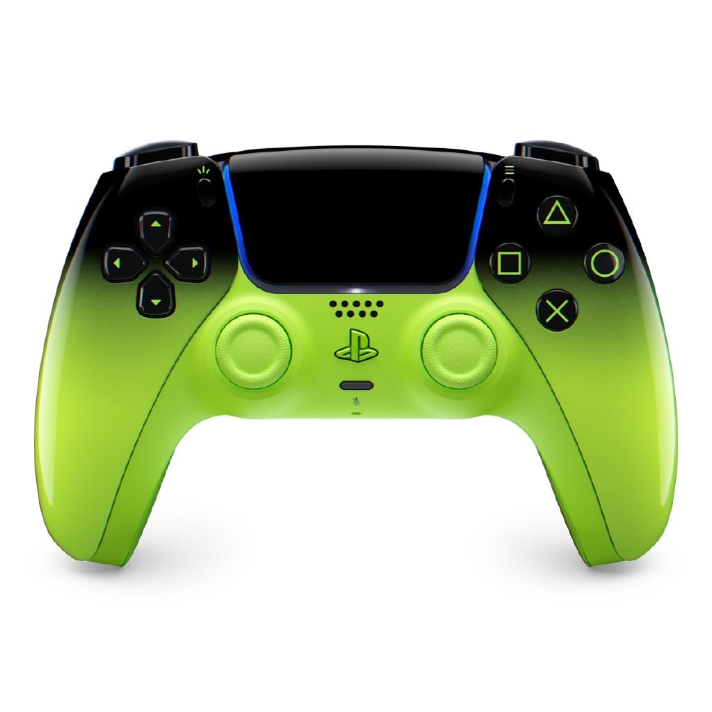 MANETTE PS5 VERT CITRON