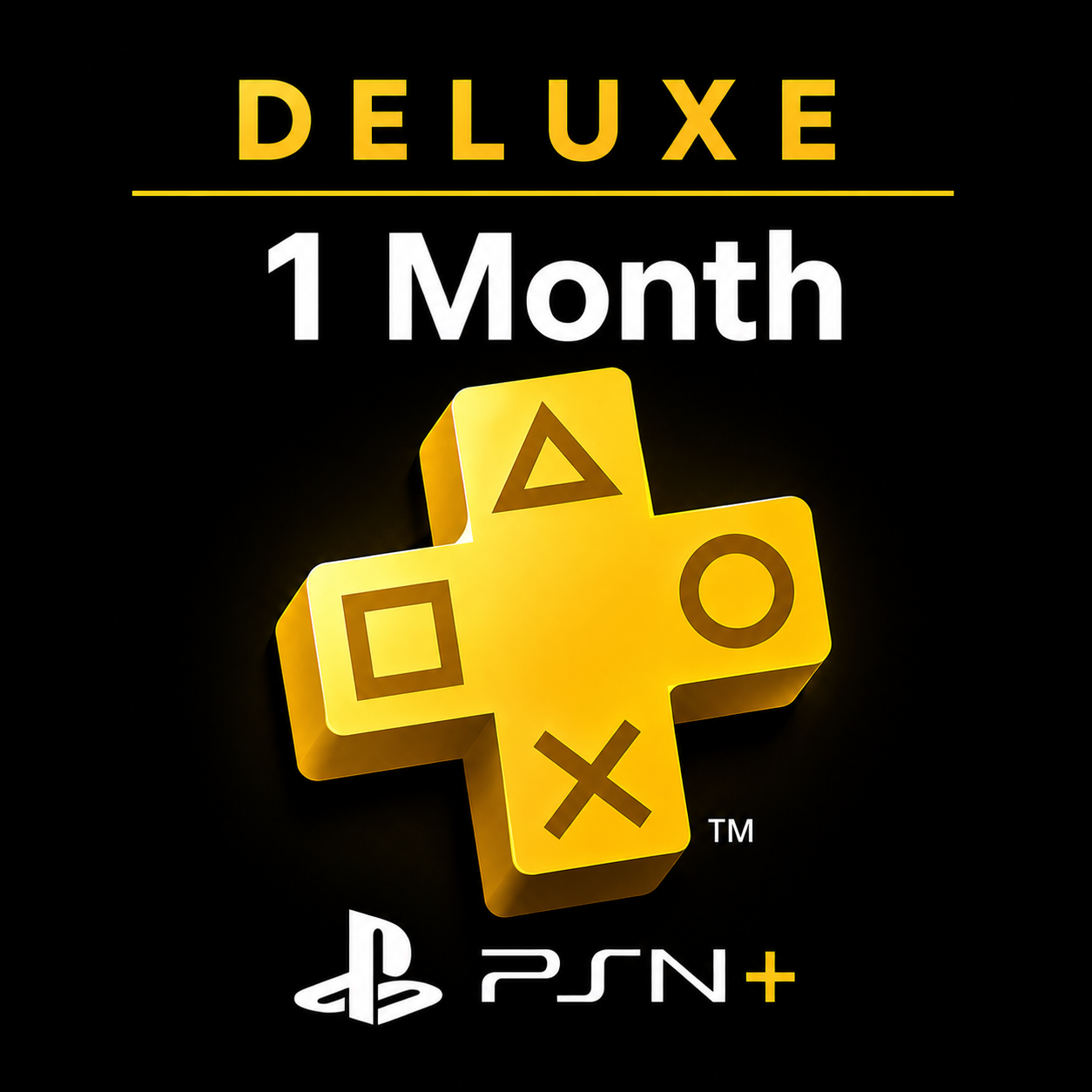 PSN Plus Deluxe 1 Mois