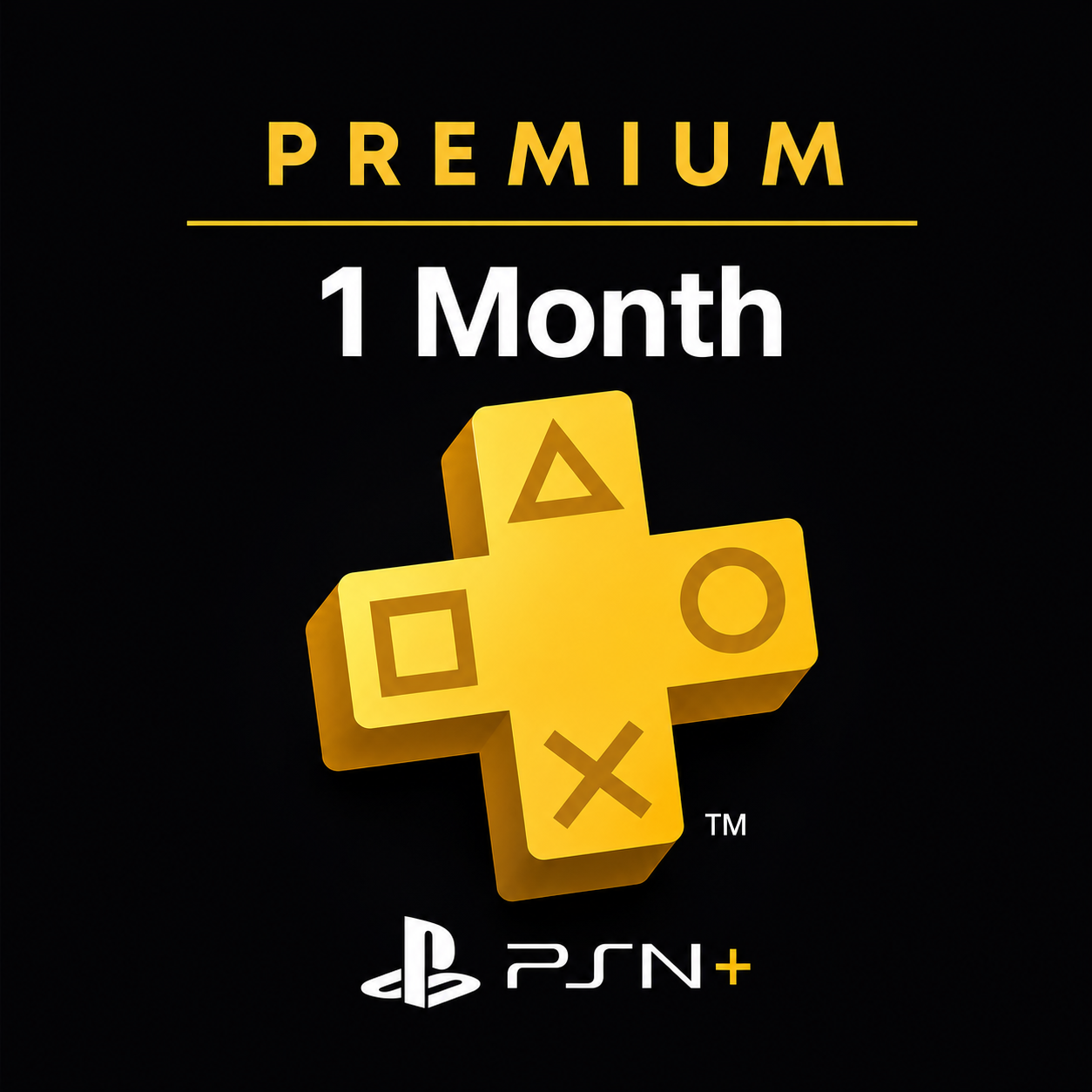 PSN Plus Premium 1 Mois