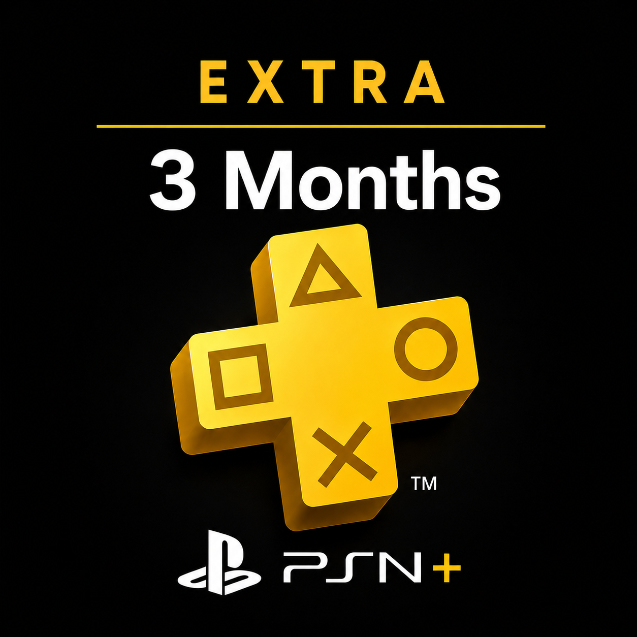 PSN Plus Extra 3 Mois