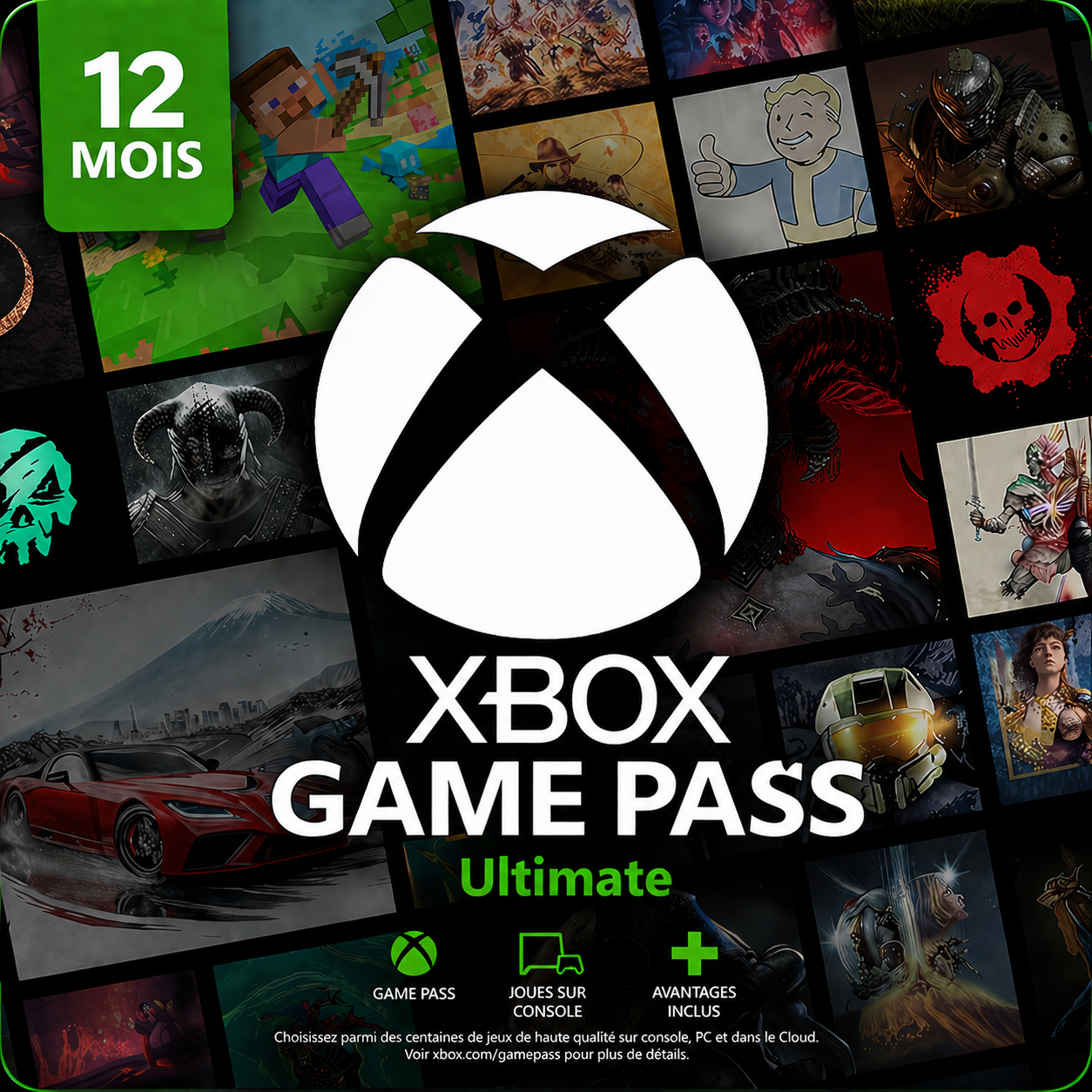 Xbox Game Pass Ultimate 12 Months
