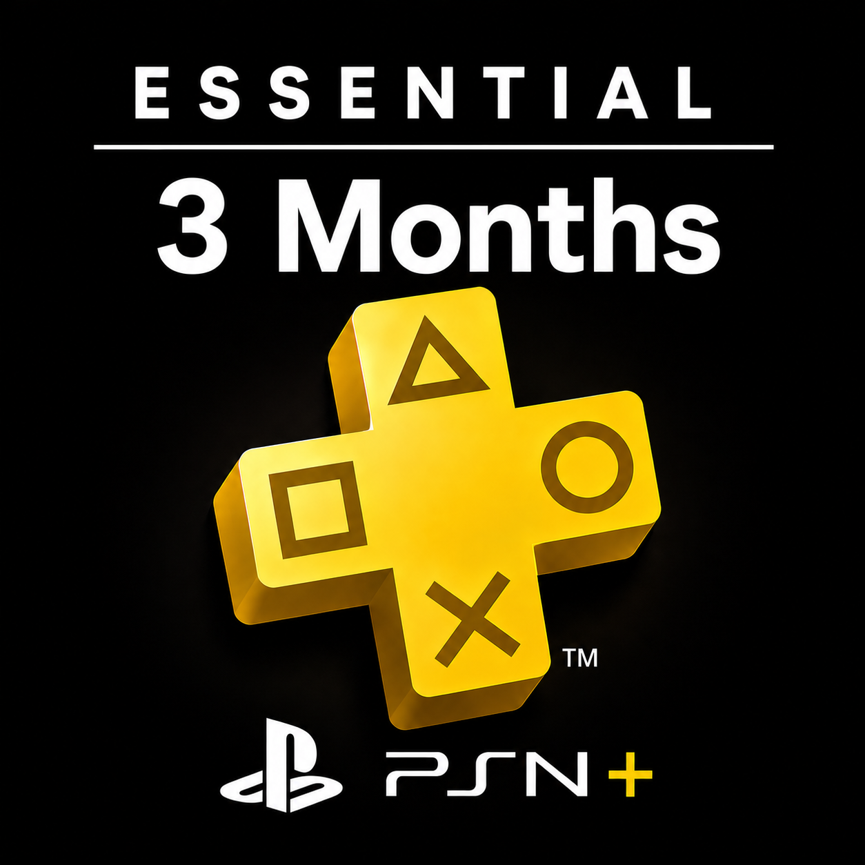 PSN Plus Essential 3 Mois