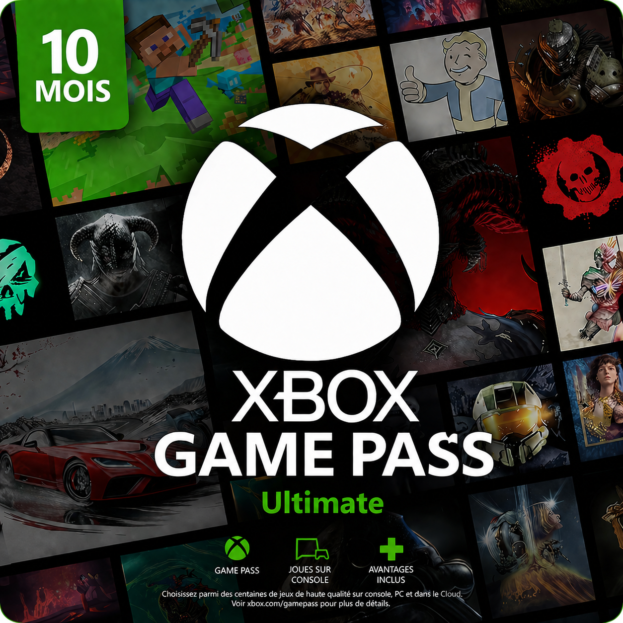 Xbox Game Pass Ultimate 10 Months