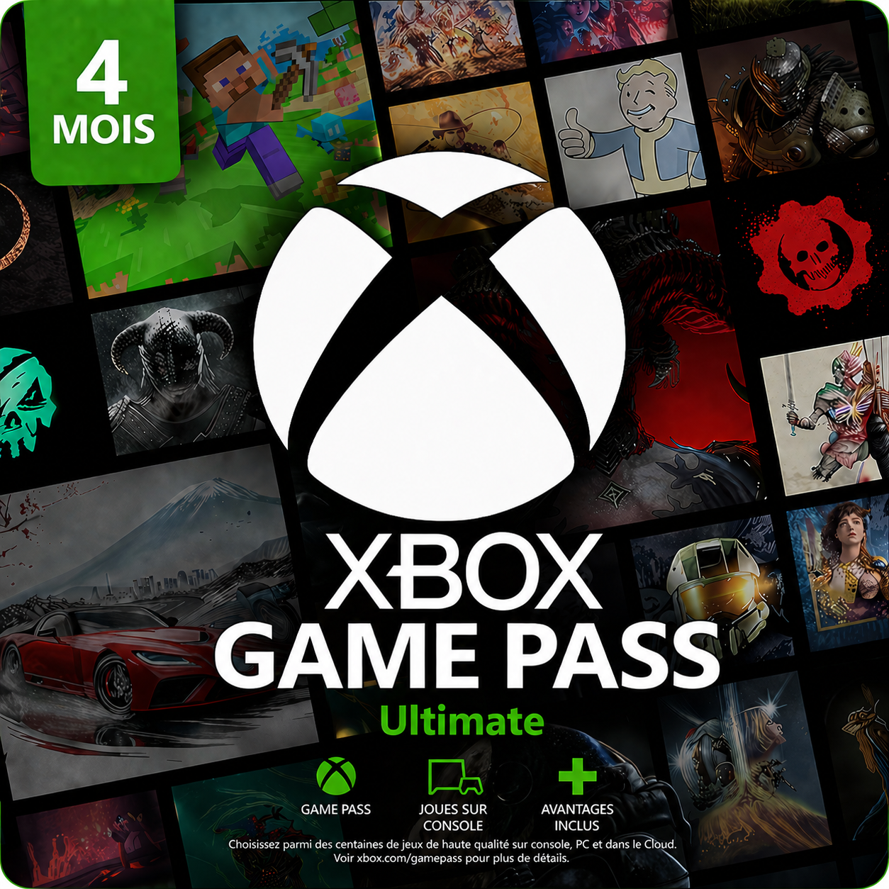 Xbox Game Pass Ultimate 4 Months
