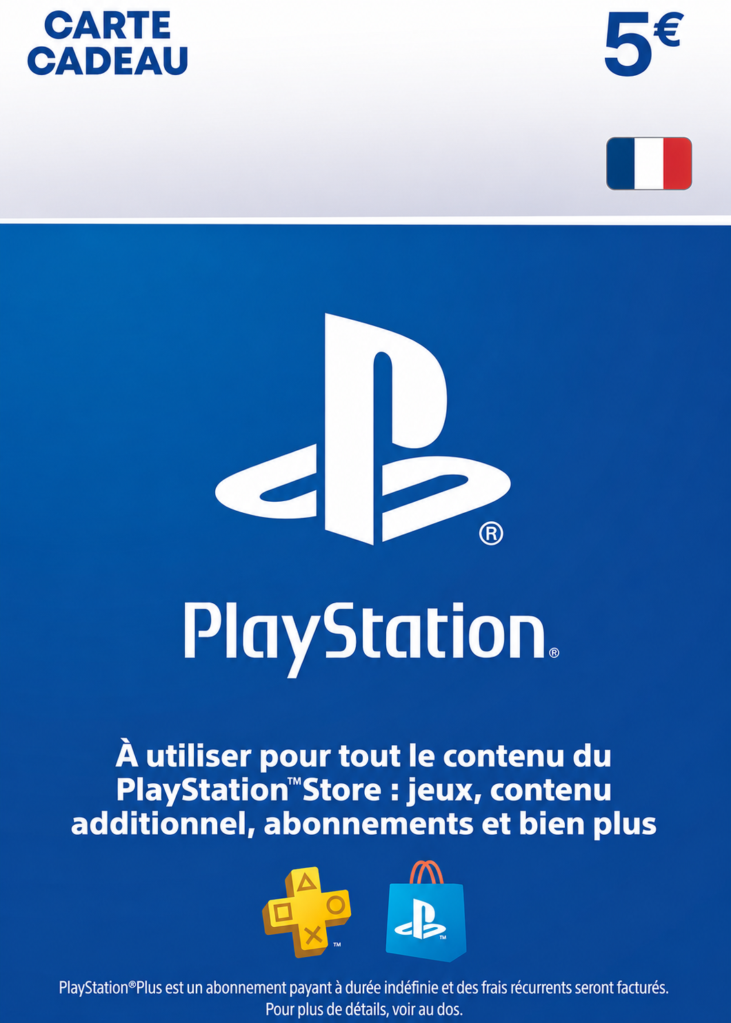 PSN Plus 5€